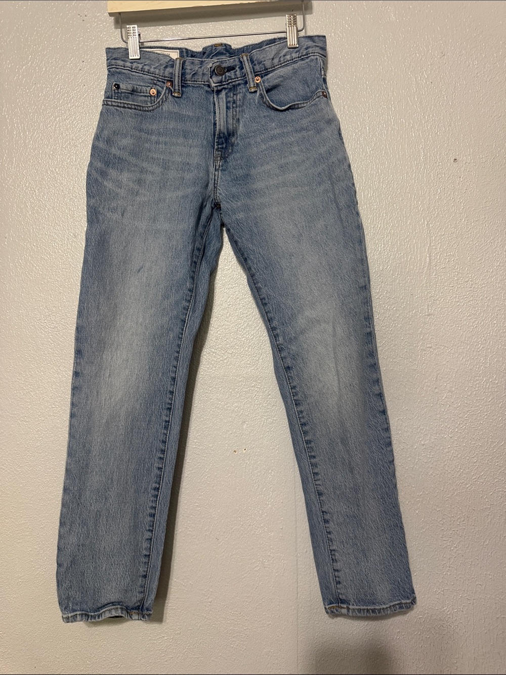 GAP Denim Slim Fit Jeans Light Blue Wash Size 28x28